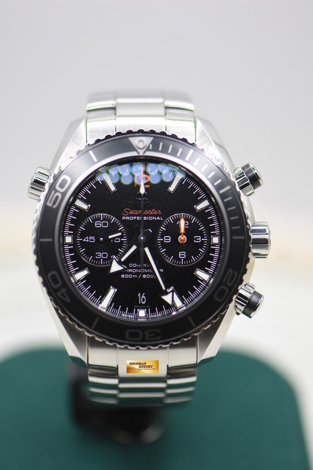 OMEGA SEAMASTER PLANET OCEAN 600m CO-AXIAL CHRONOGRAPH 45.5mm CERAMIC BEZEL 23230465101003 (MINT)
