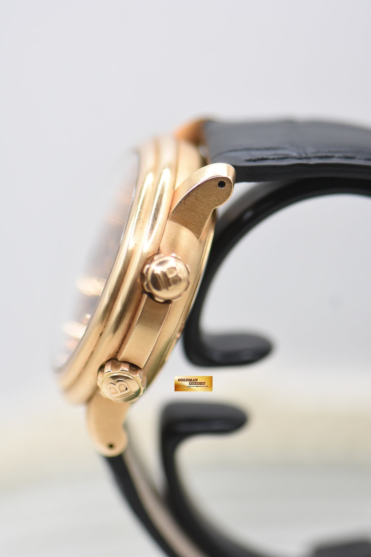 BLANCPAIN LEMAN REVEIL ALARM 40mm ROSE GOLD IN STRAP AUTOMATIC 2841-36B30-64B (MINT)