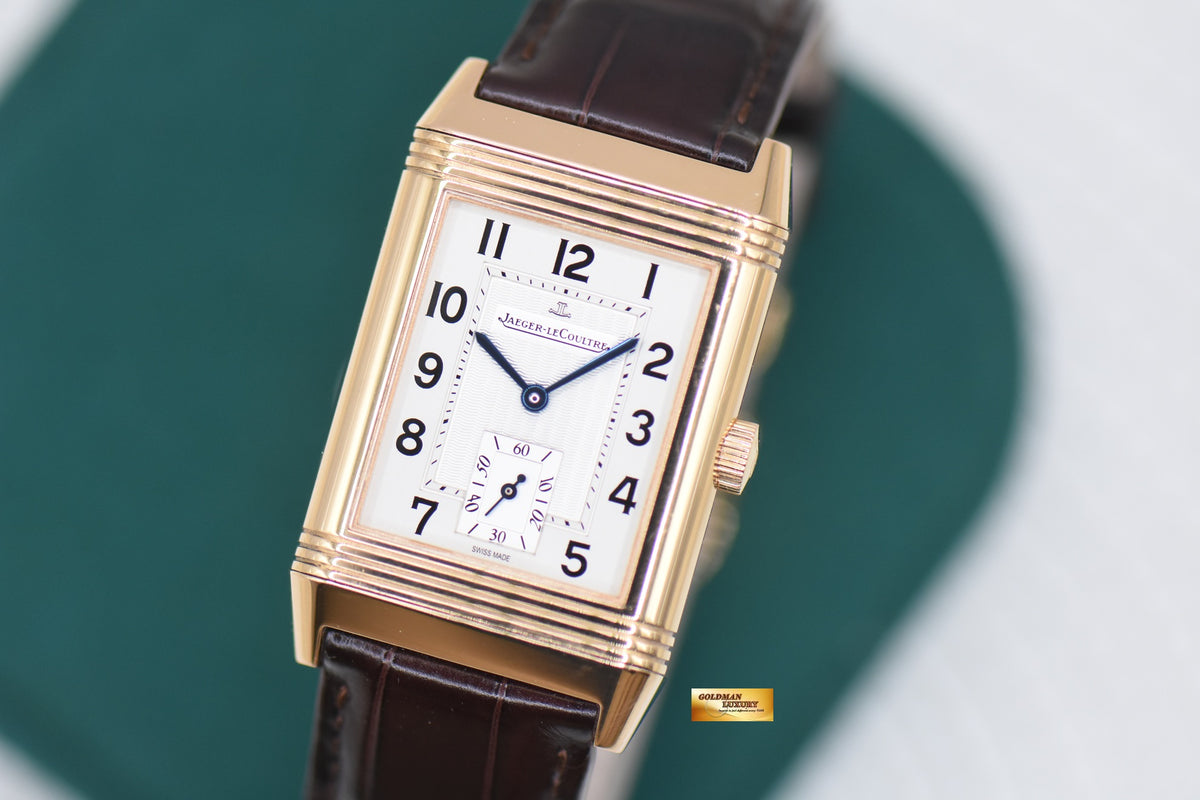 JLC REVERSO MONOFACE ROSE GOLD MEN’S GRANDE TAILLE MANUAL WINDING Q2702421 (MINT)