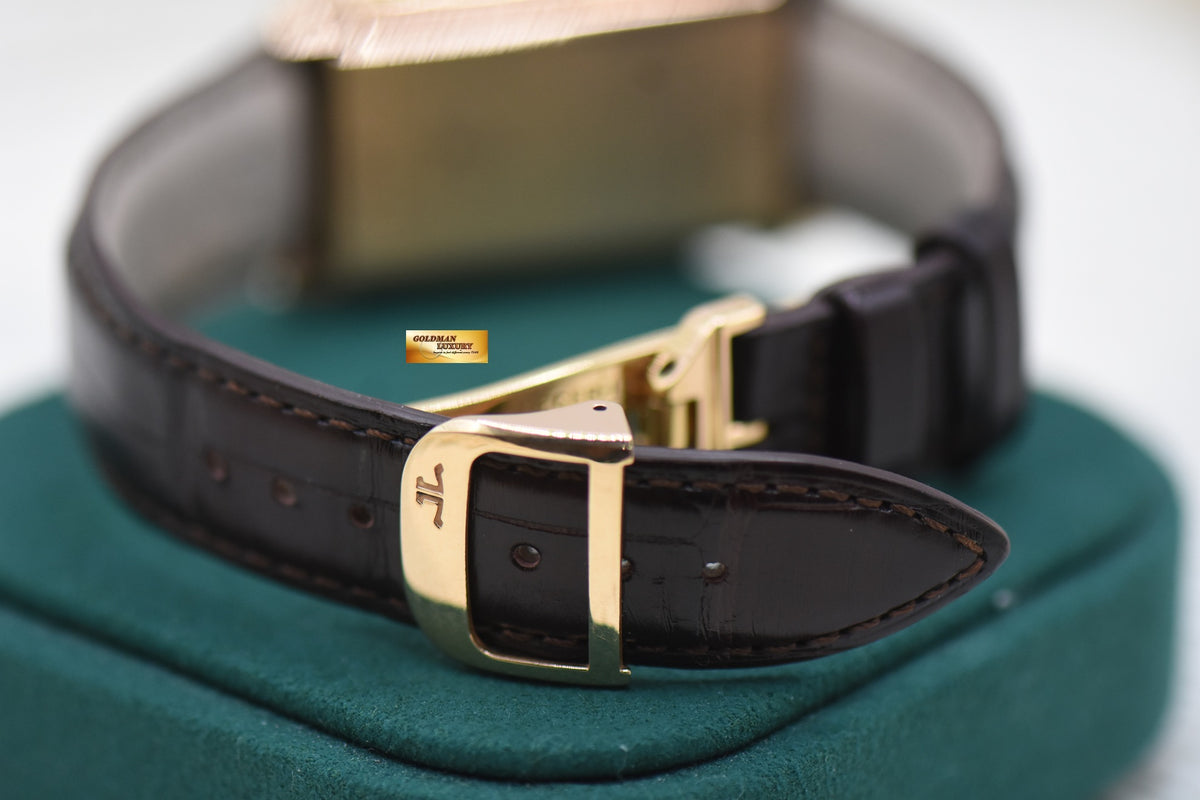 JLC REVERSO MONOFACE ROSE GOLD MEN’S GRANDE TAILLE MANUAL WINDING Q2702421 (MINT)