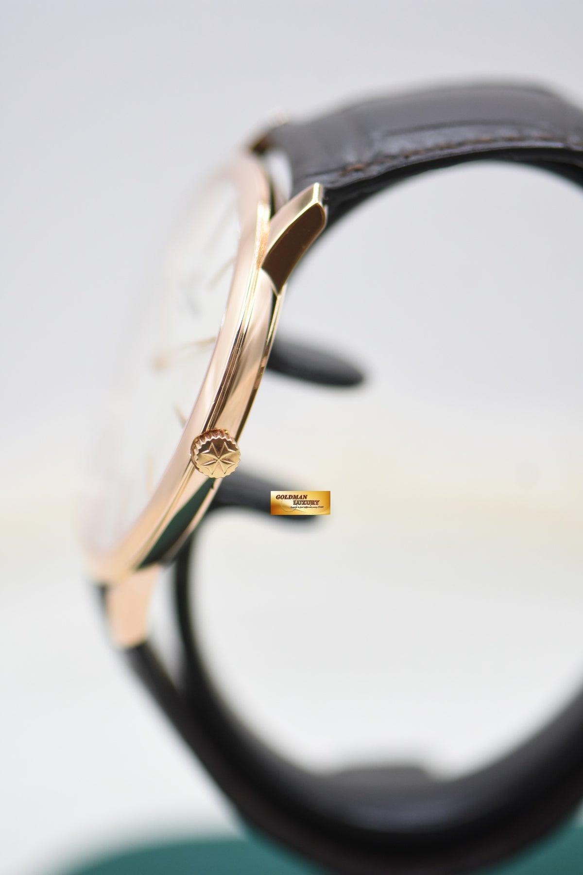 [SOLD] VACHERON CONSTANTIN PATRIMONY 40mm ROSE GOLD IN LEATHER MANUAL WINDING 81180 (MINT)