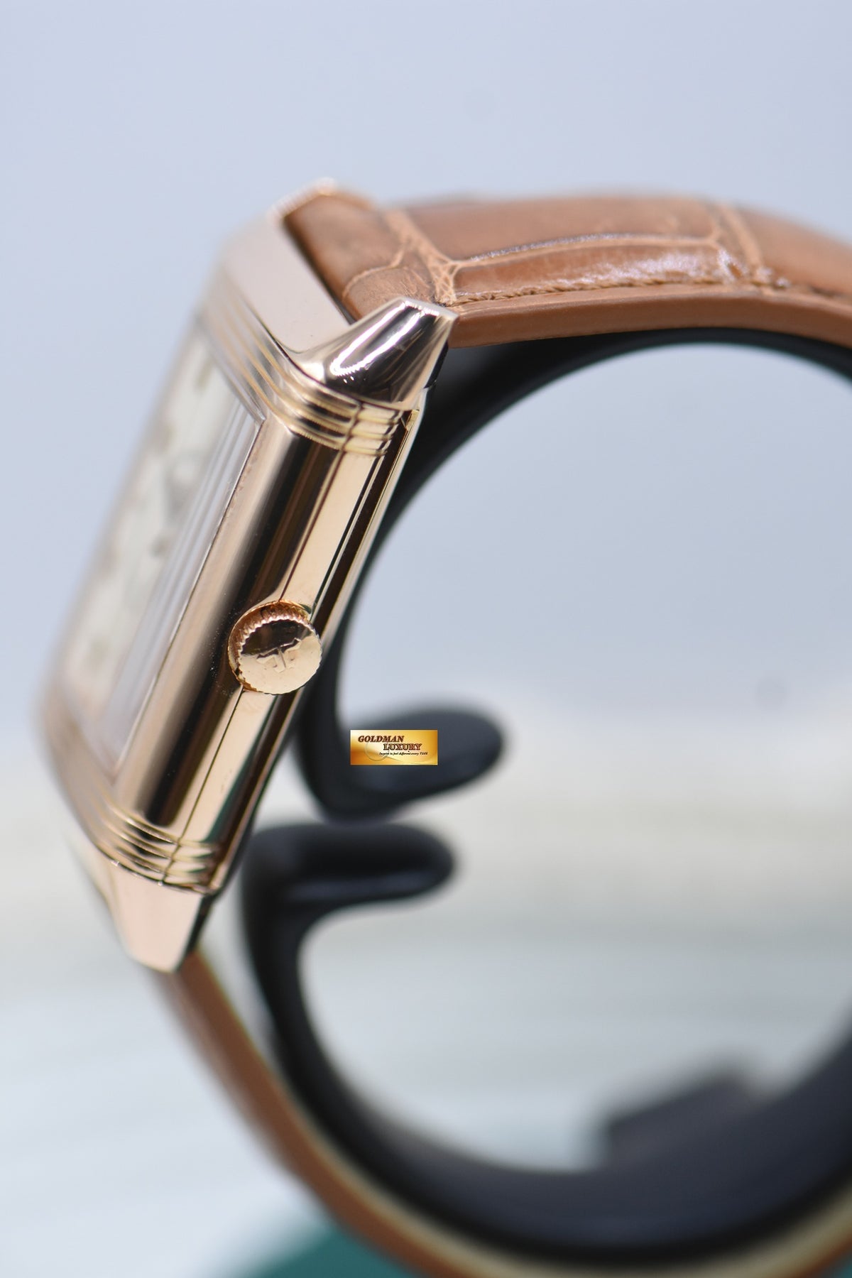 [SOLD] JLC REVERSO MONOFACE ENAMEL DIAL ROSE GOLD GRANDE TAILLE MANUAL WINDING 270.2.62 (COLLECTIBLE-RARE)
