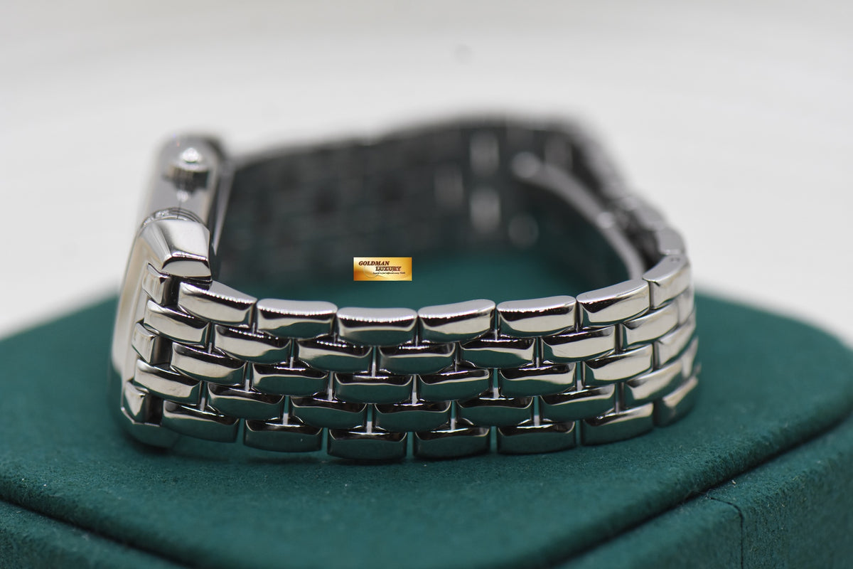 [SOLD] JLC REVERSO DUETTO DIAMONDS LADIES SMALL STEEL IN BRACELET MANUAL Q2668110 (MINT)