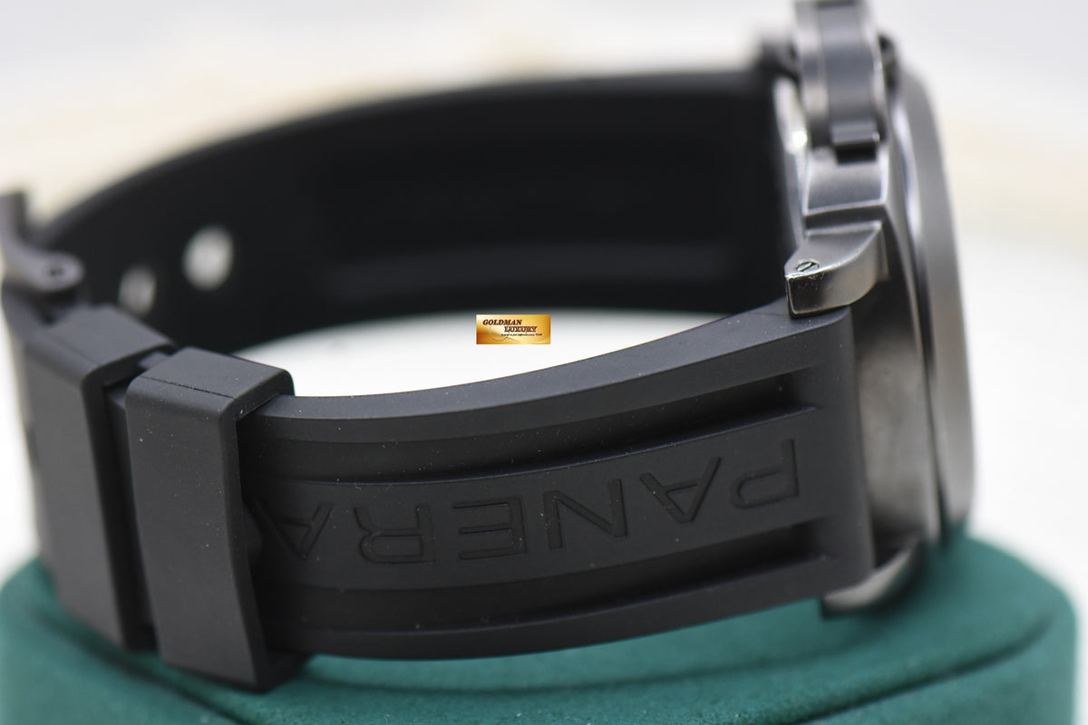 PANERAI LUMINOR POWER RESERVE 44mm PVD BLACK AUTOMATIC PAM 028 (MINT)