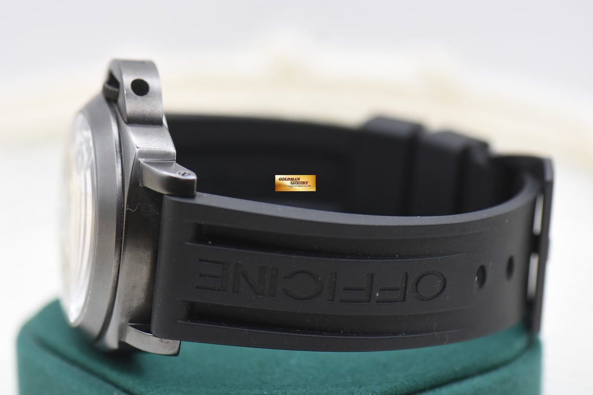 PANERAI LUMINOR POWER RESERVE 44mm PVD BLACK AUTOMATIC PAM 028 (MINT)