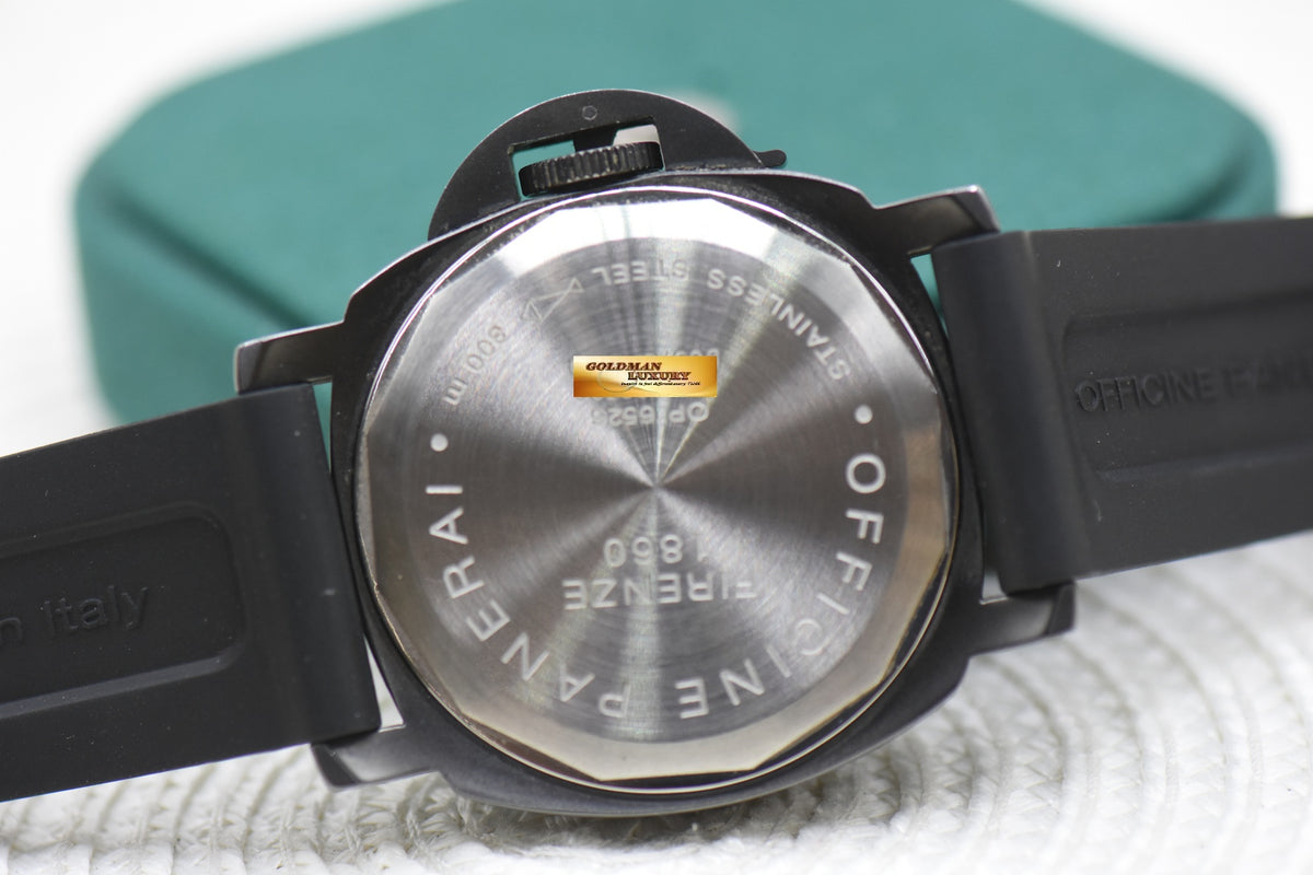 PANERAI LUMINOR POWER RESERVE 44mm PVD BLACK AUTOMATIC PAM 028 (MINT)