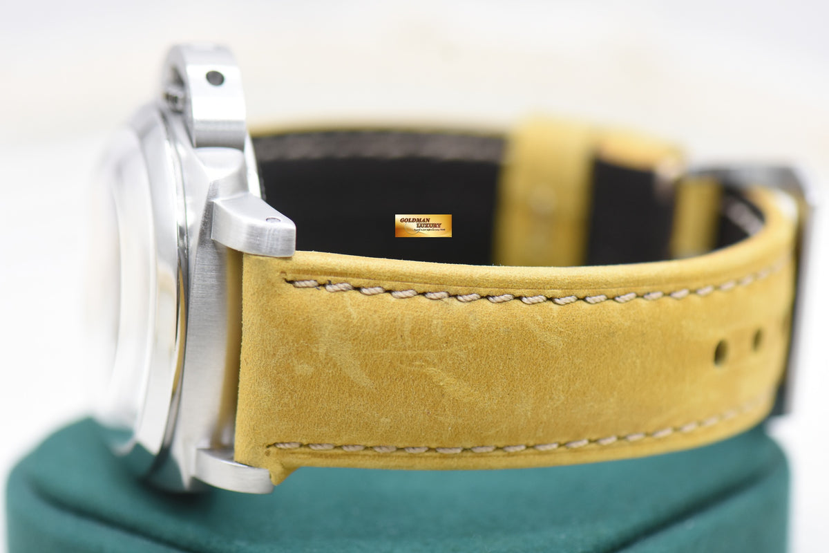 PANERAI LUMINOR GMT 1950 8 DAYS POWER RESERVE am/pm DIAL MANUAL WINDING PAM 233 (MINT)