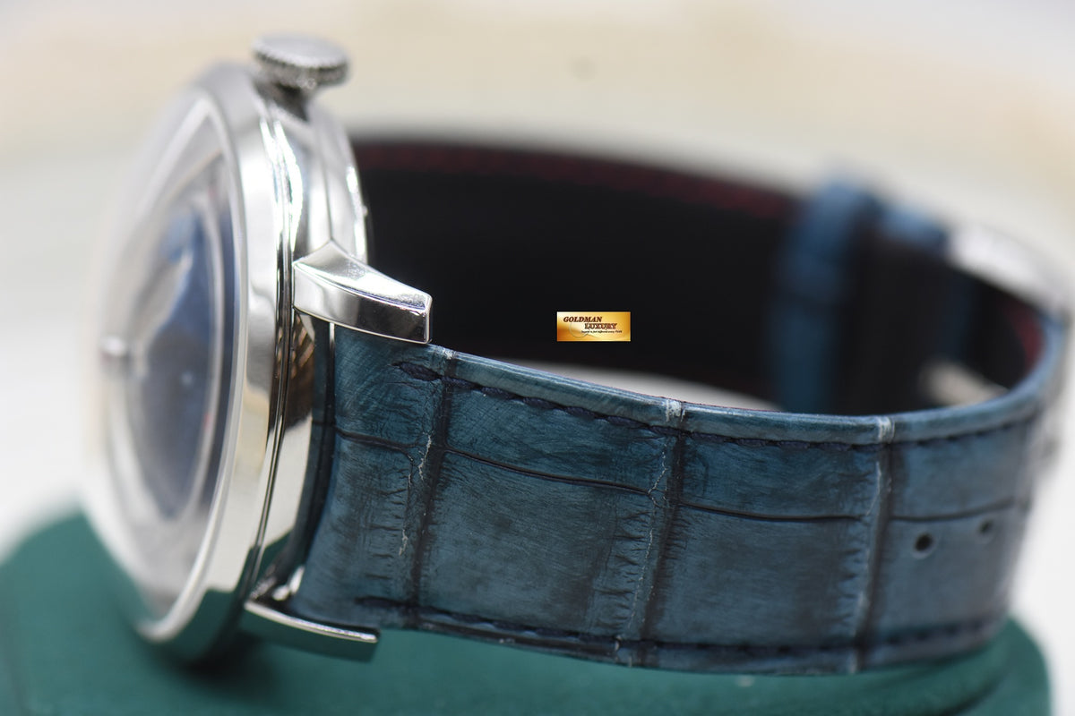 ARNOLD & SON GLOBETROTTER 45mm STEEL AUTOMATIC IWTAS.S02C.C155S (LNIB)