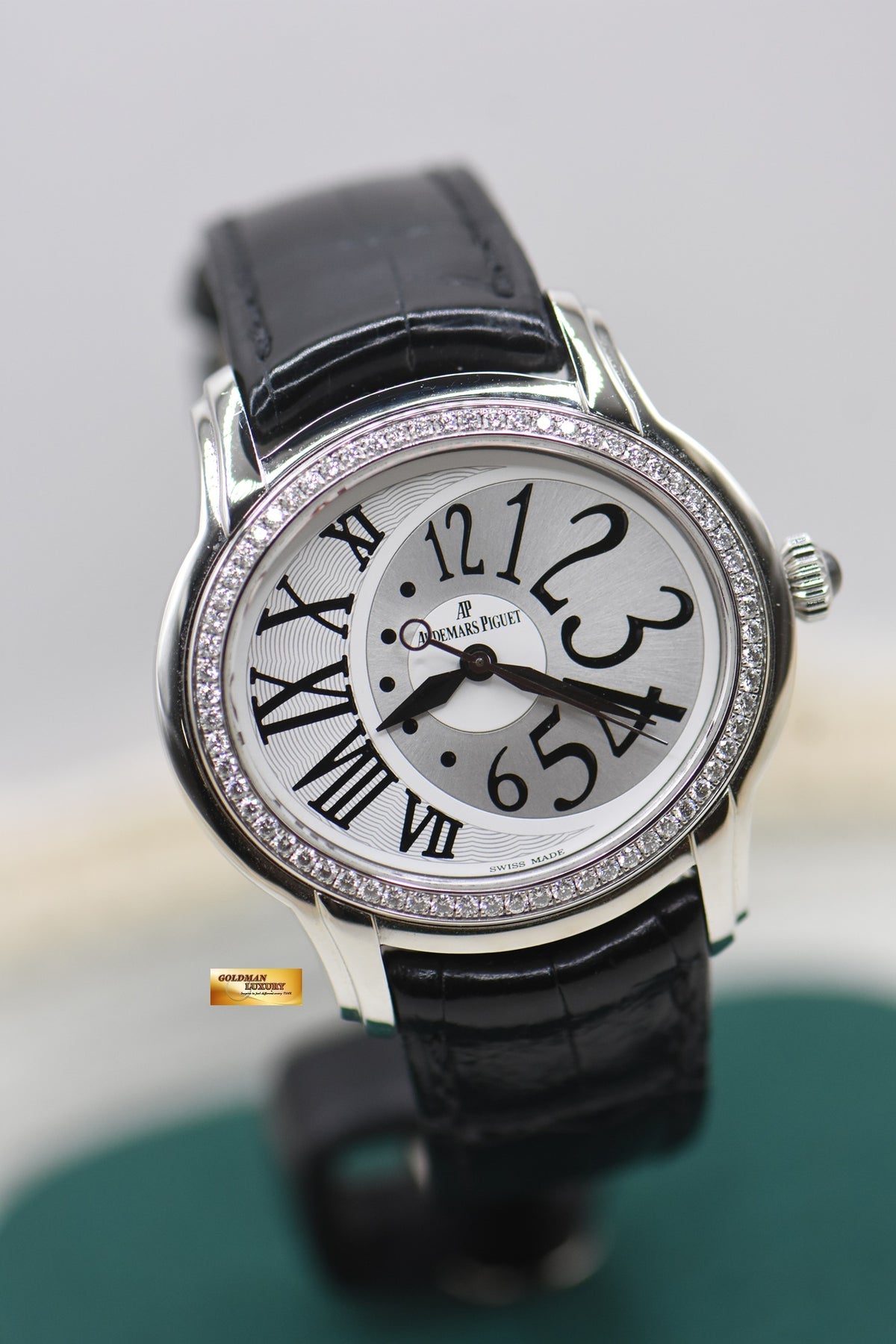 [SOLD] AUDEMARS PIGUET MILLENARY LADIES DIAMOND STEEL AUTOMATIC 77301ST (MINT)