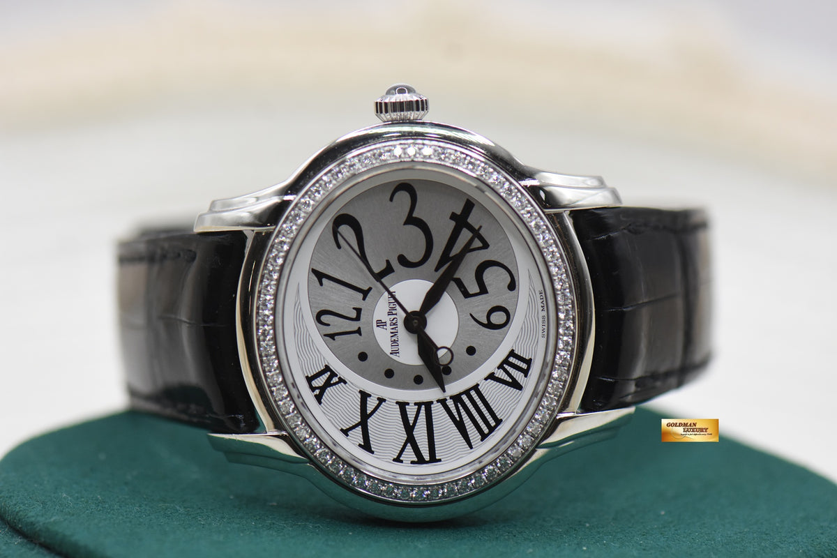 [SOLD] AUDEMARS PIGUET MILLENARY LADIES DIAMOND STEEL AUTOMATIC 77301ST (MINT)