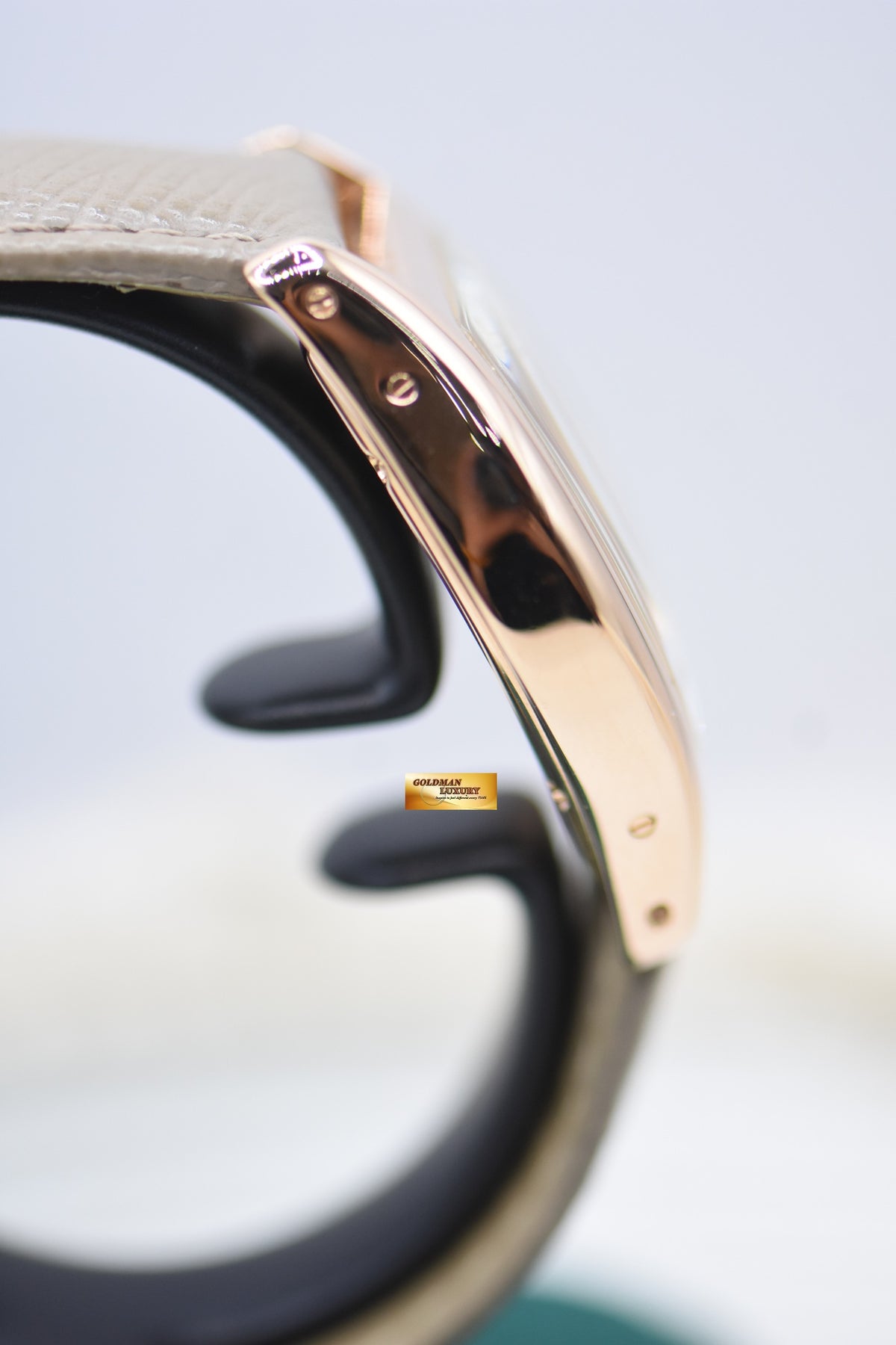 CARTIER PARIS CPCP TORTUE LARGE 18K ROSE GOLD MANUAL WINDING 2498E (MINT)