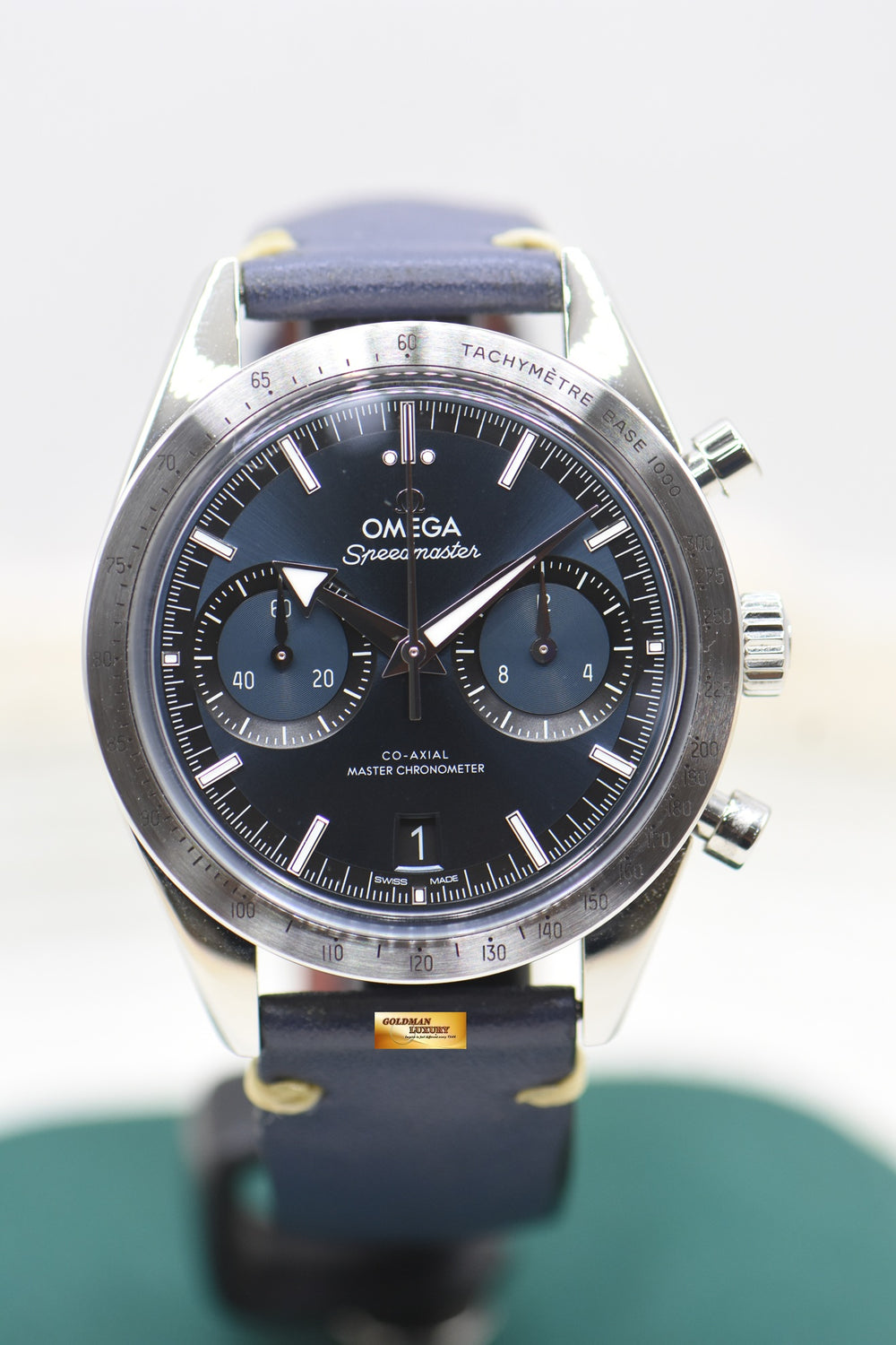 OMEGA SPEEDMASTER ’57 CHRONOGRAPH 40.5mm STEEL IN LEATHER STRAP MANUAL WINDING 332.12.41.51.03.001 (LNIB-UNPOLISHED)