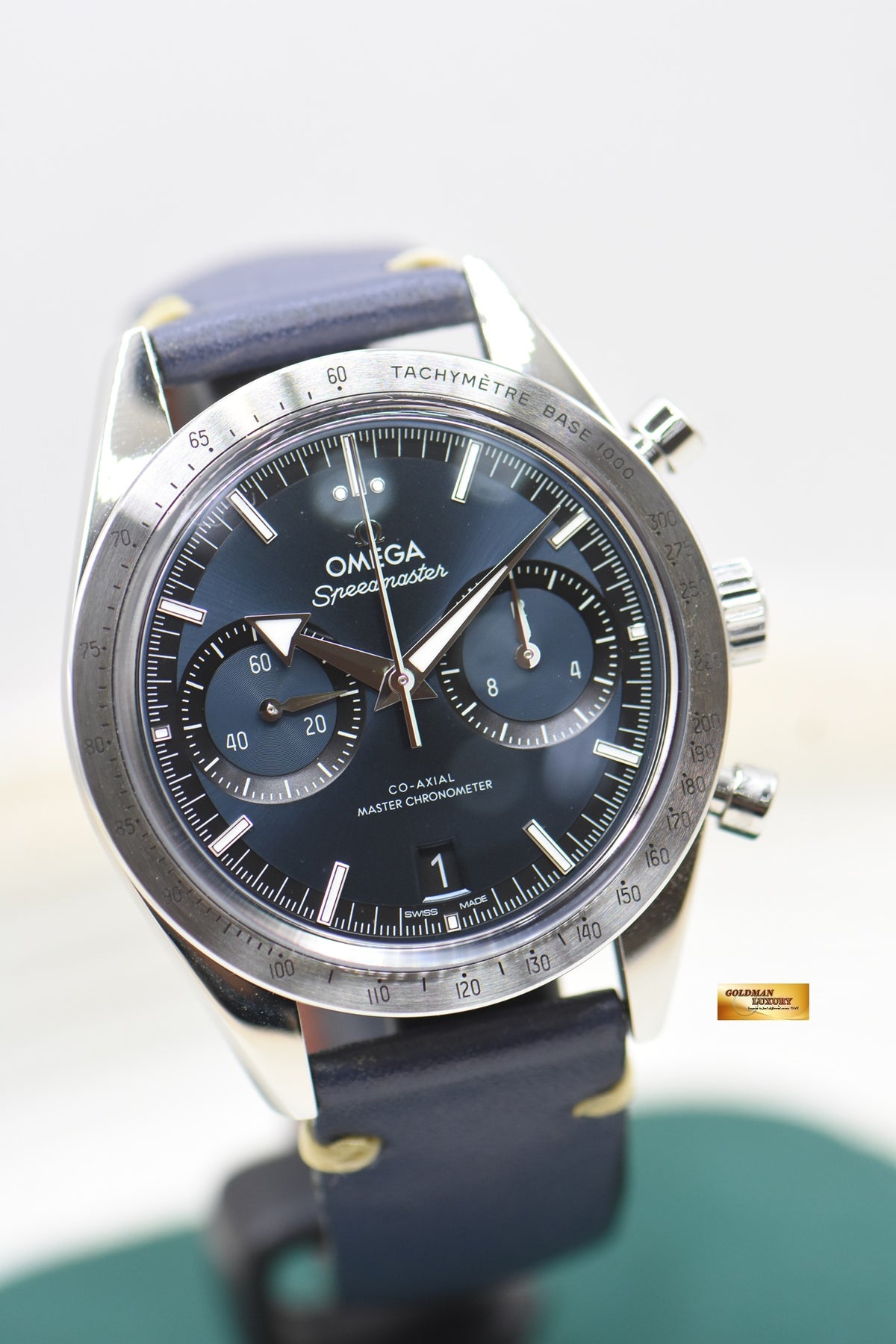 OMEGA SPEEDMASTER ’57 CHRONOGRAPH 40.5mm STEEL IN LEATHER STRAP MANUAL WINDING 332.12.41.51.03.001 (LNIB-UNPOLISHED)