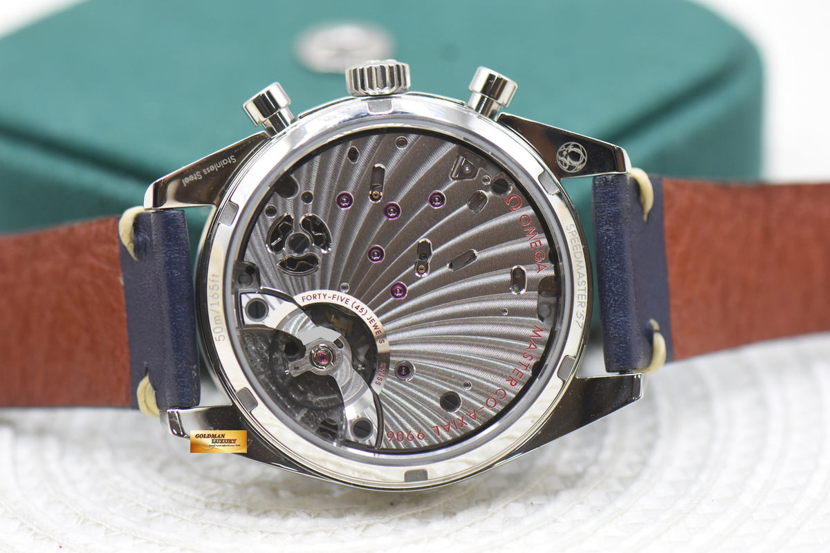 OMEGA SPEEDMASTER ’57 CHRONOGRAPH 40.5mm STEEL IN LEATHER STRAP MANUAL WINDING 332.12.41.51.03.001 (LNIB-UNPOLISHED)