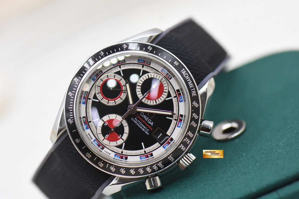 OMEGA SPEEDMASTER DATE 40mm CHRONOGRAPH CASINO DIAL AUTOMATIC 3210.52.00 (MINT)