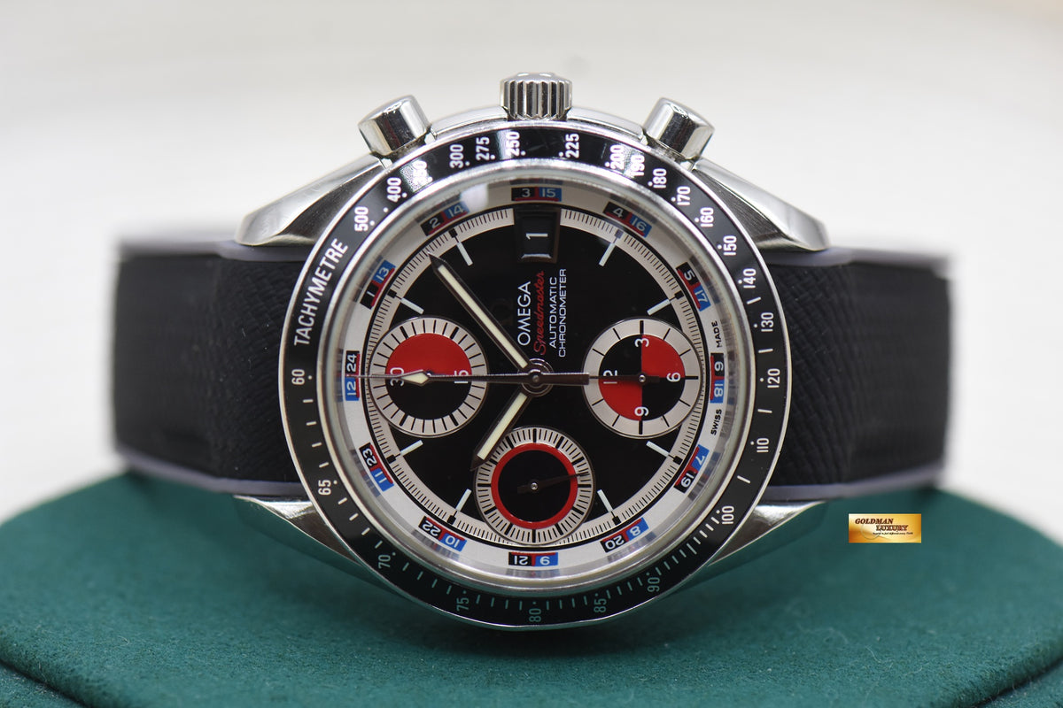 OMEGA SPEEDMASTER DATE 40mm CHRONOGRAPH CASINO DIAL AUTOMATIC 3210.52.00 (MINT)