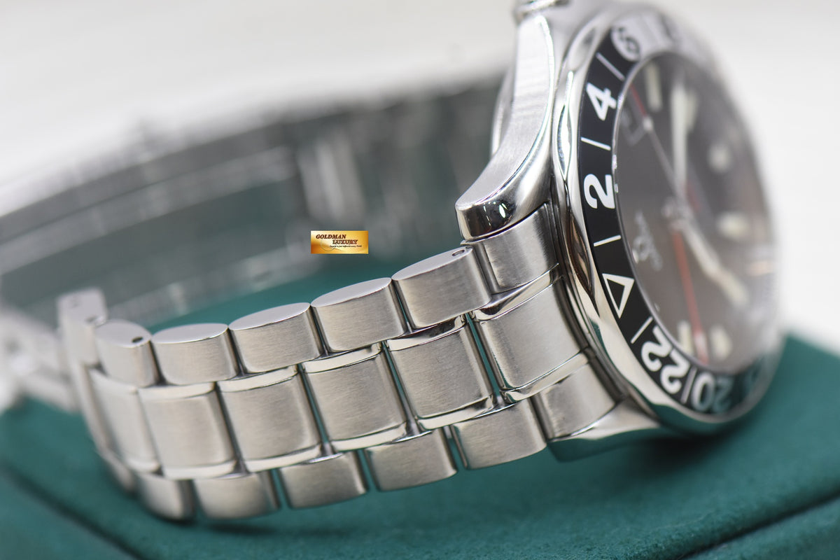 OMEGA SEAMASTER 300m GMT 41mm 50TH ANNIVERSARY STEEL AUTOMATIC 2234.5000 (MINT)