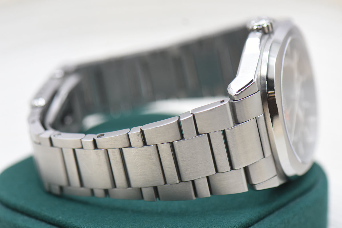 ARMAND NICOLET GMT DATE 41mm STEEL IN BRACELET AUTOMATIC A663AAA (LNIB)