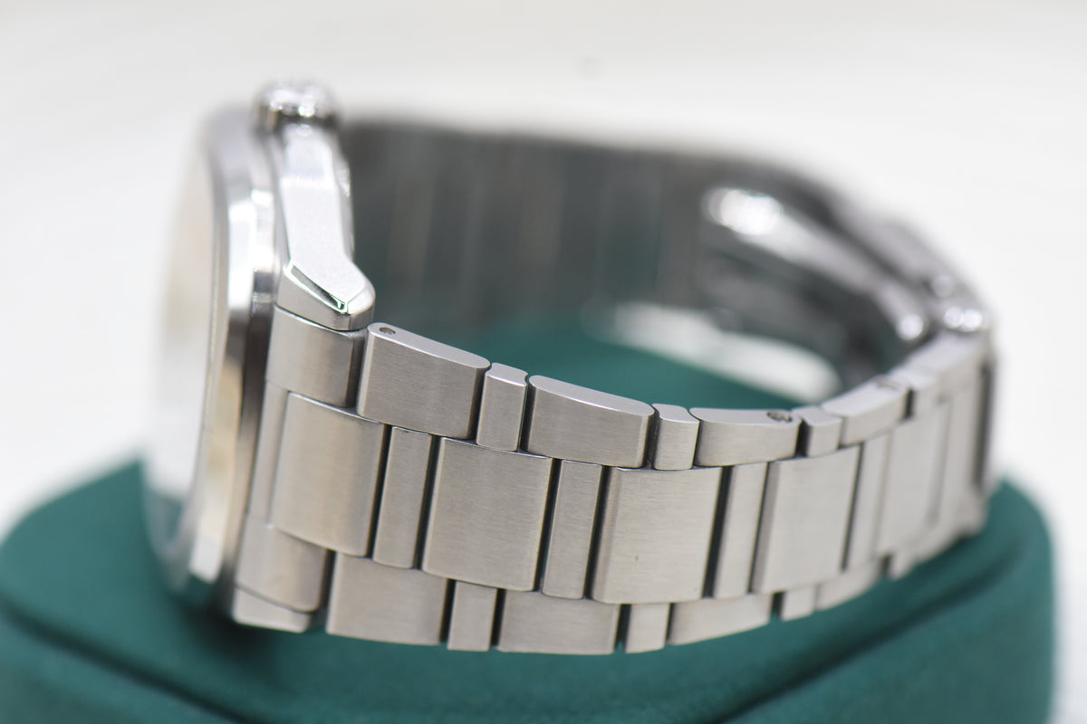 ARMAND NICOLET GMT DATE 41mm STEEL IN BRACELET AUTOMATIC A663AAA (LNIB)