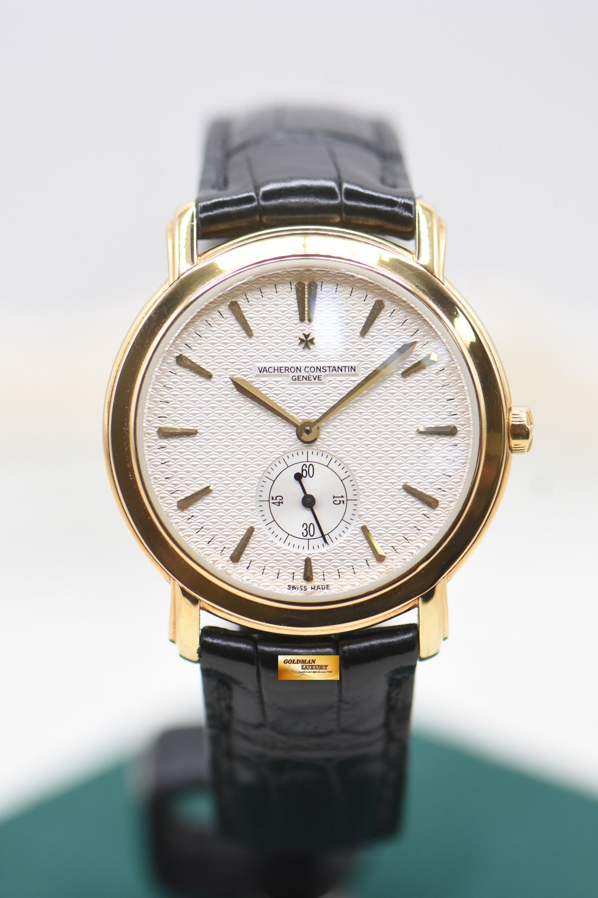 VACHERON CONSTANTIN MALTE GRANDE CLASSIQUE 37mm YELLOW GOLD MANUAL WINDING 81000/000J (MINT)