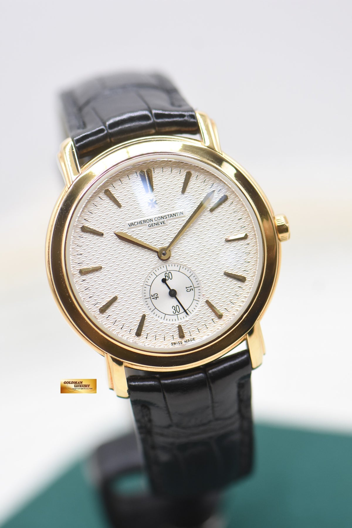 VACHERON CONSTANTIN MALTE GRANDE CLASSIQUE 37mm YELLOW GOLD MANUAL WINDING 81000/000J (MINT)