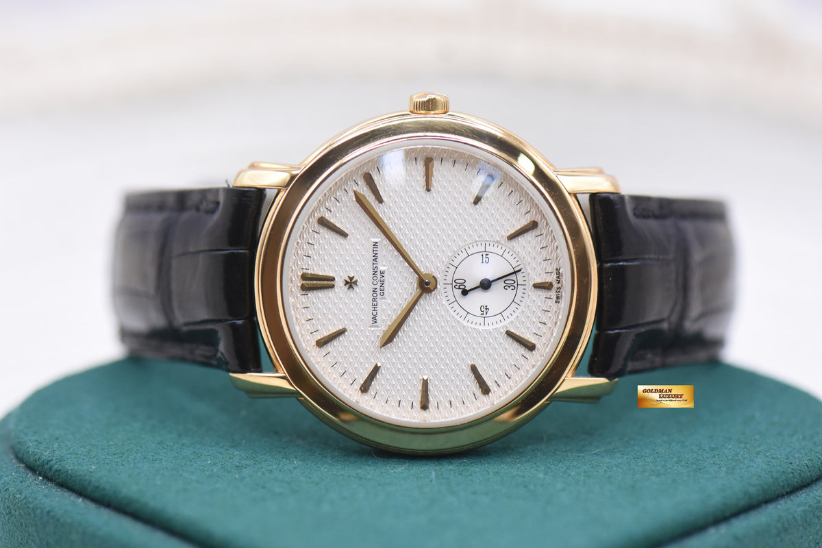 VACHERON CONSTANTIN MALTE GRANDE CLASSIQUE 37mm YELLOW GOLD MANUAL WINDING 81000/000J (MINT)