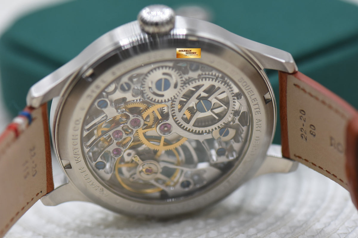 AZIMUTH MILITARE-1 OFFICER SQUELETTE ART DECO 47mm OVERSIZE MANUAL WINDING (MINT)
