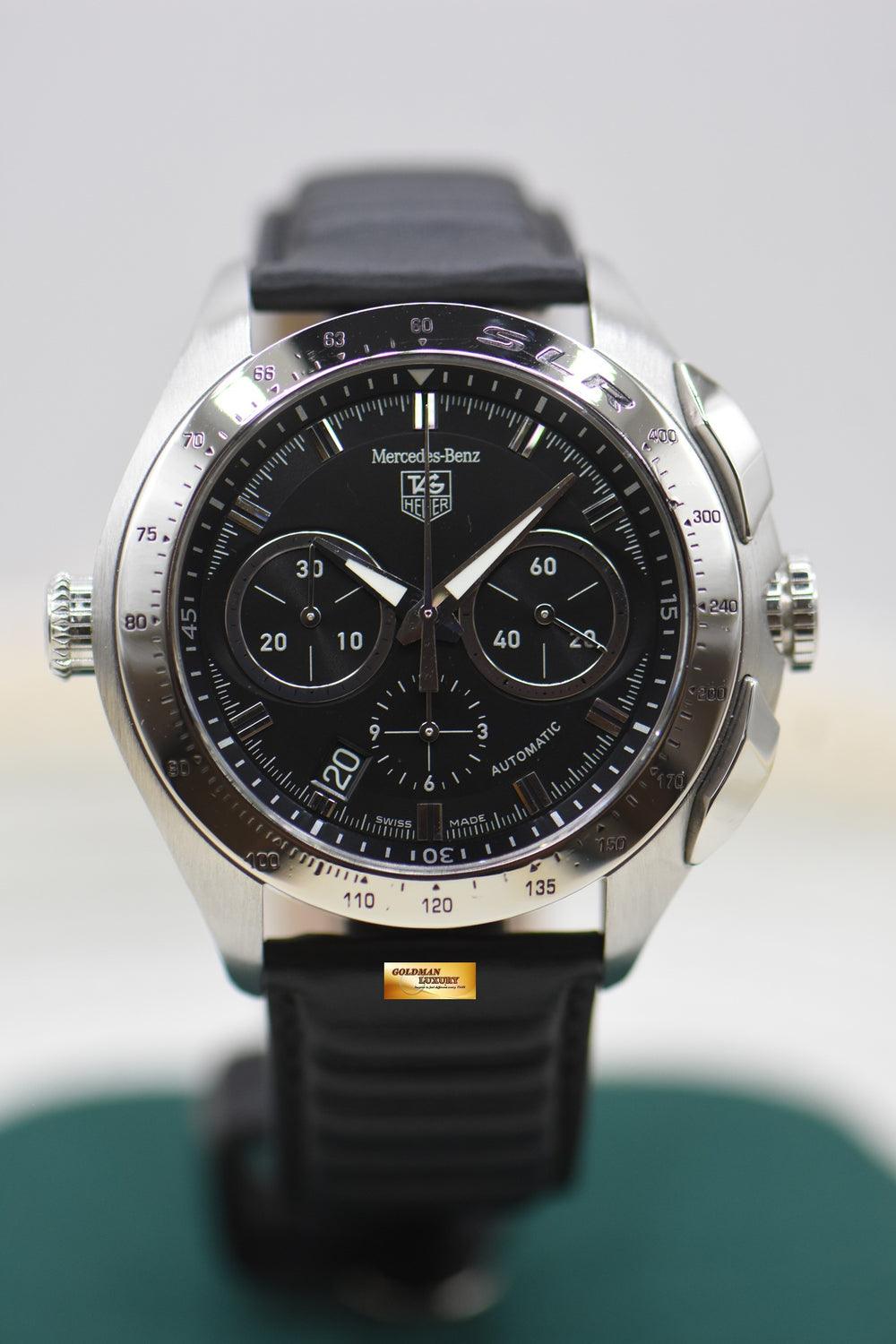 TAG HEUER SLR FOR MERCEDES BENZ CHRONOGRAPH 45mm STEEL AUTOMATIC CAG2110 (MINT)