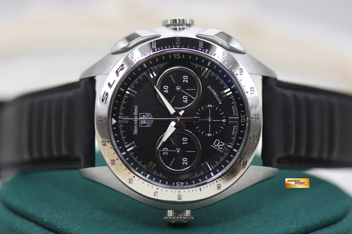 TAG HEUER SLR FOR MERCEDES BENZ CHRONOGRAPH 45mm STEEL AUTOMATIC CAG2110 (MINT)