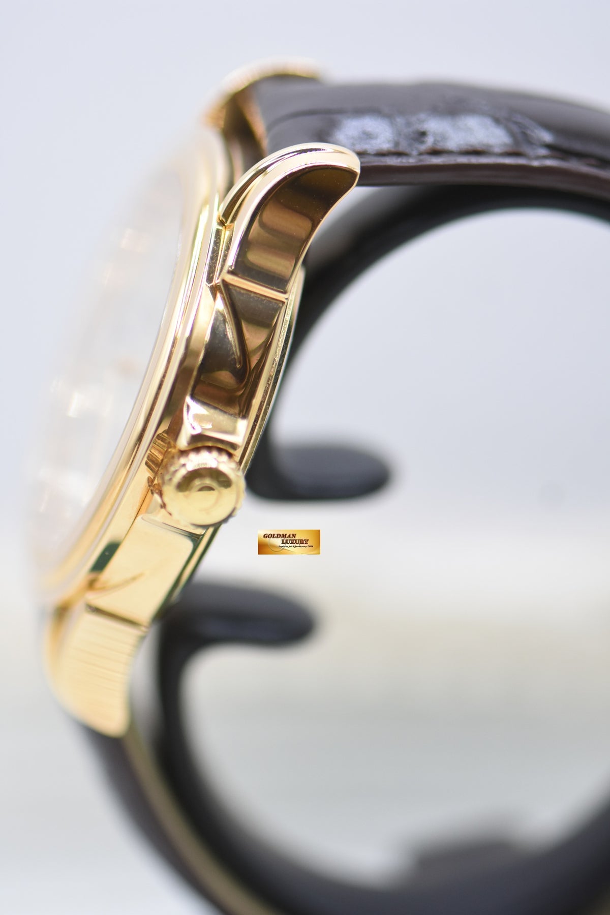 OMEGA DE VILLE CO-AXIAL POWER RESERVE YELLOW GOLD 38.7mm AUTOMATIC 4632.31.31 (MINT)