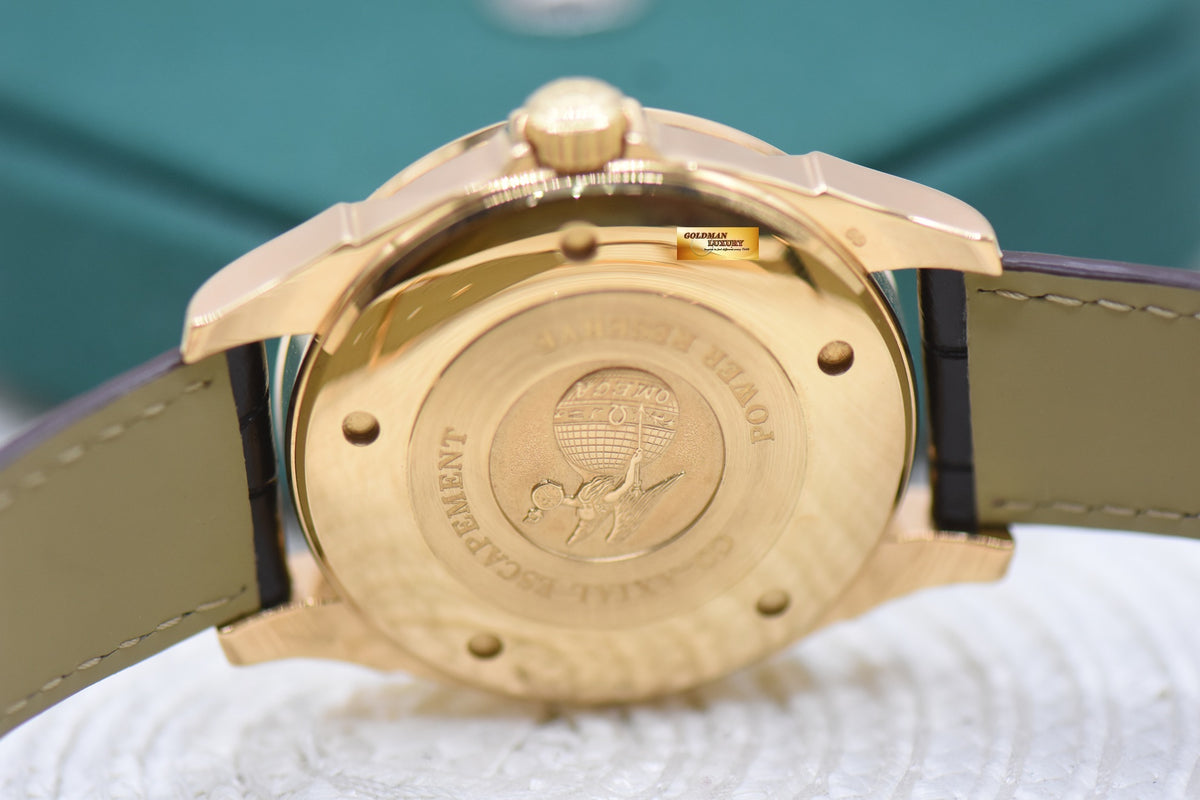 OMEGA DE VILLE CO-AXIAL POWER RESERVE YELLOW GOLD 38.7mm AUTOMATIC 4632.31.31 (MINT)