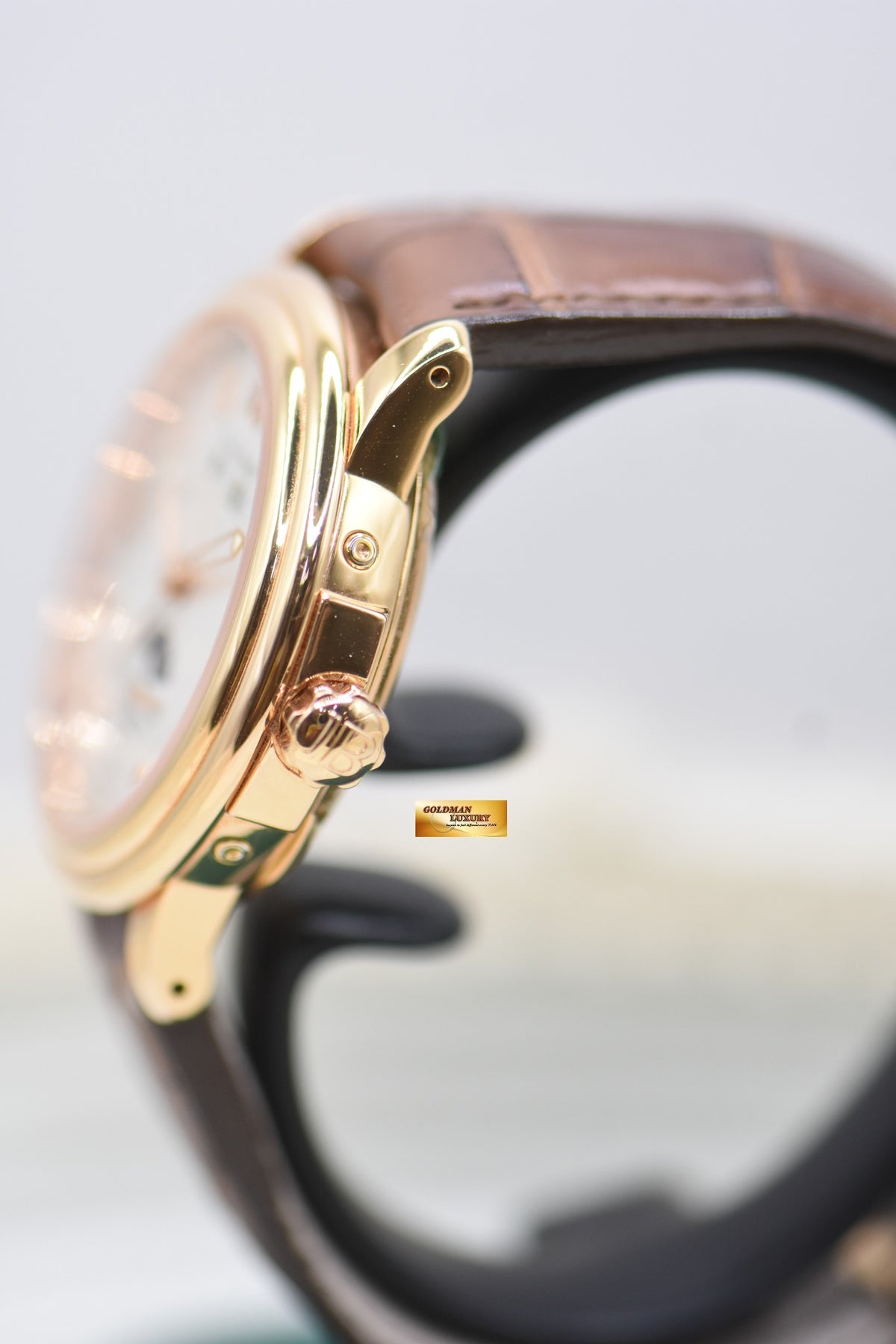 BLANCPAIN LEMAN COMPLETE CALENDAR MOONPHASE ROSE GOLD HALF-HUNTER 3563A-3642A-53B (MINT)