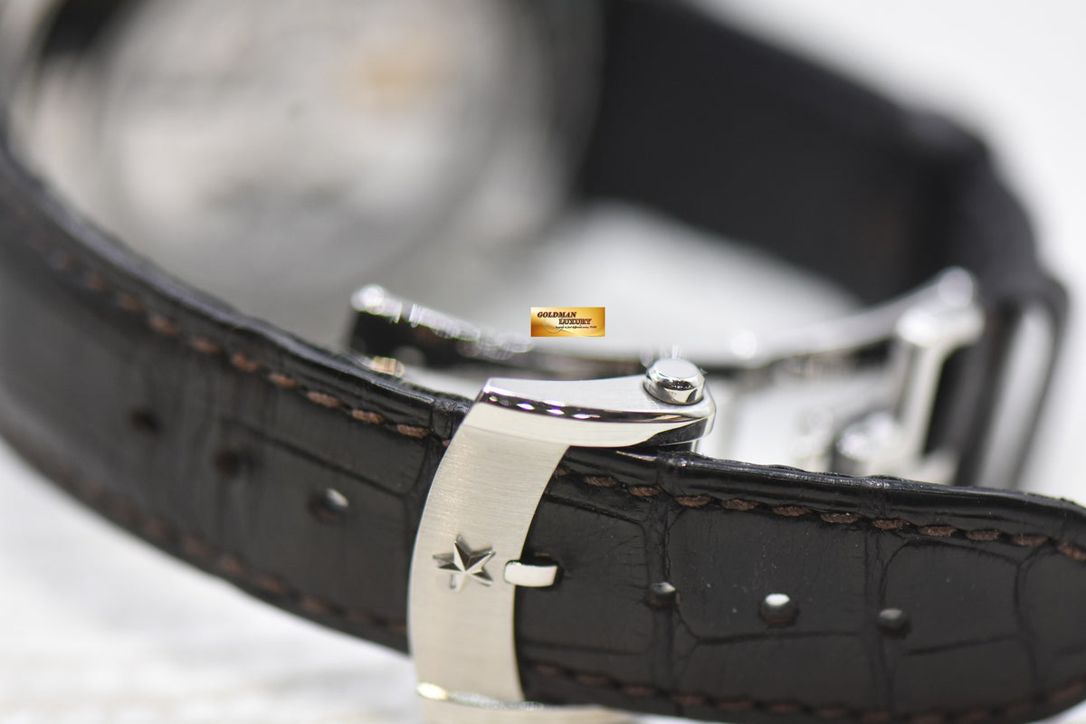 ZENITH El PRIMERO CHRONOMASTER 42mm STEEL IN LEATHER STRAP AUTOMATIC 03.2040.400 (MINT)