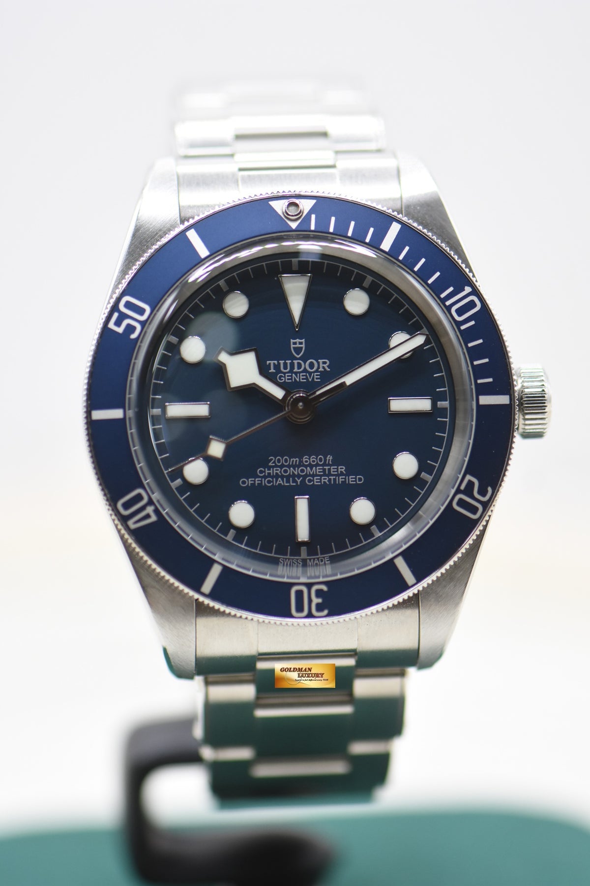 TUDOR BLACK BAY 58 BLUE DIAL STEEL IN BRACELET AUTOMATIC 79030B (MINT)