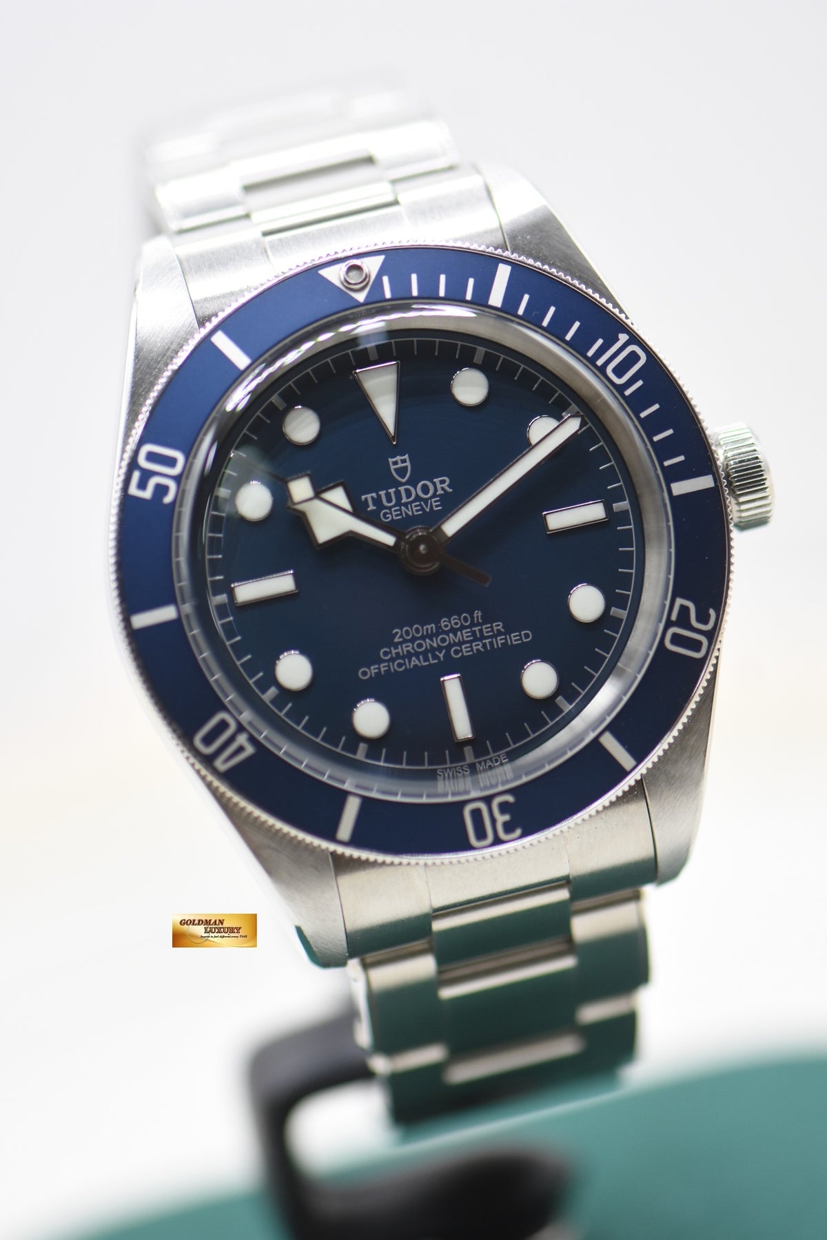 TUDOR BLACK BAY 58 BLUE DIAL STEEL IN BRACELET AUTOMATIC 79030B (MINT)