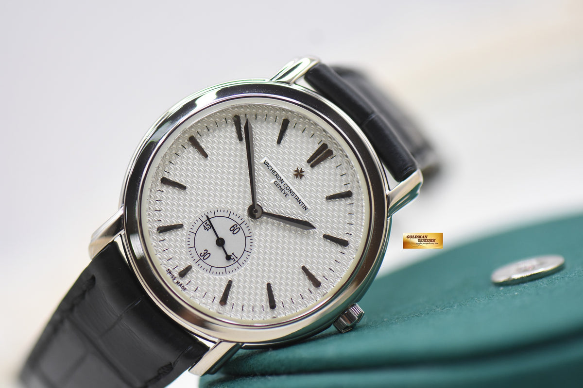 VACHERON CONSTANTIN MALTE GRANDE CLASSIQUE 37mm WHITE GOLD MANUAL WINDING 81000/000G (MINT)