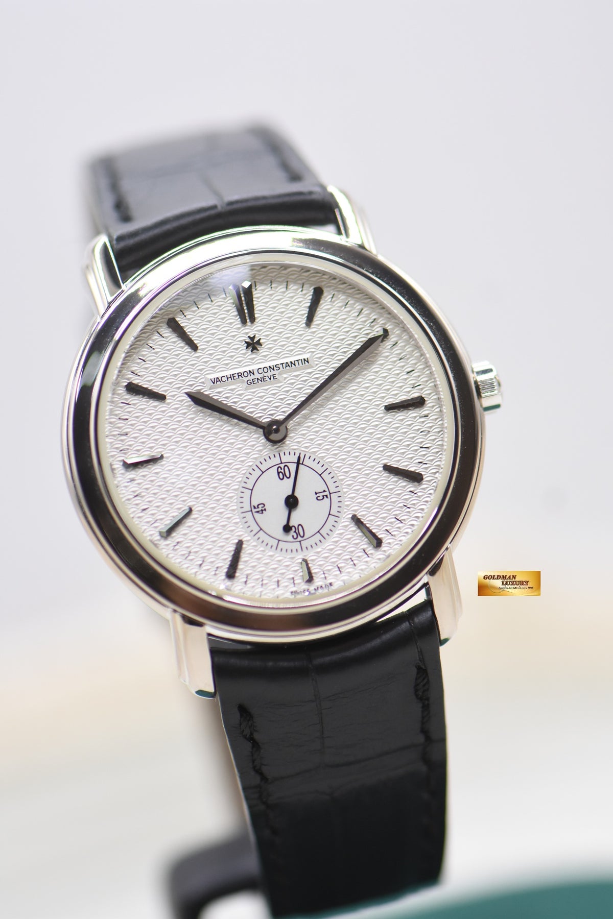VACHERON CONSTANTIN MALTE GRANDE CLASSIQUE 37mm WHITE GOLD MANUAL WINDING 81000/000G (MINT)