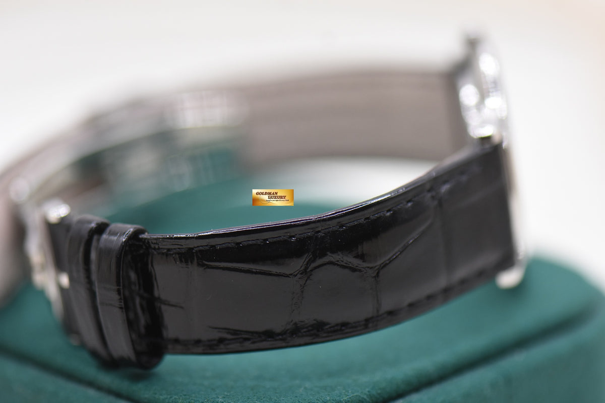 JLC MASTER ULTRA SLIM 34mm STEEL MANUAL WINDING 145.8.79.S (MINT)