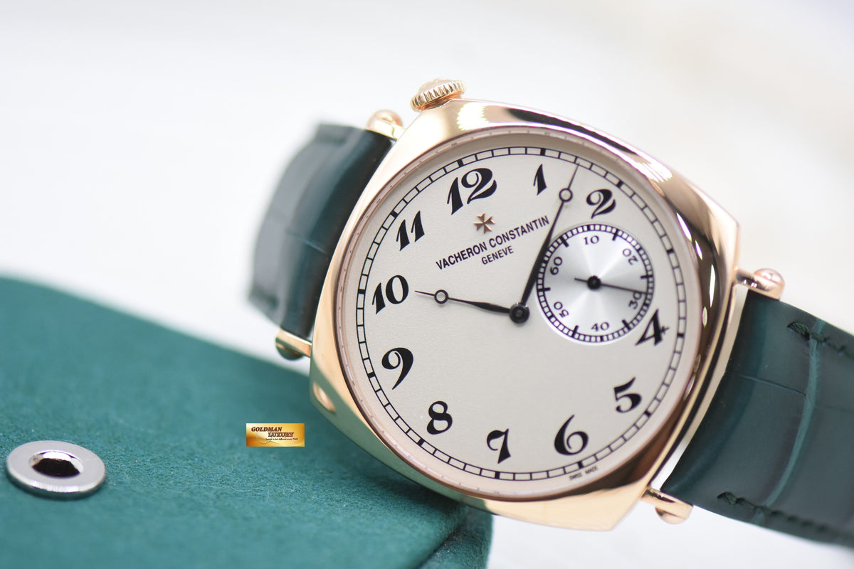 VACHERON CONSTANTIN HISTORIQUE AMERICAN 1921 ROSE GOLD MANUAL 82035R (NOS)