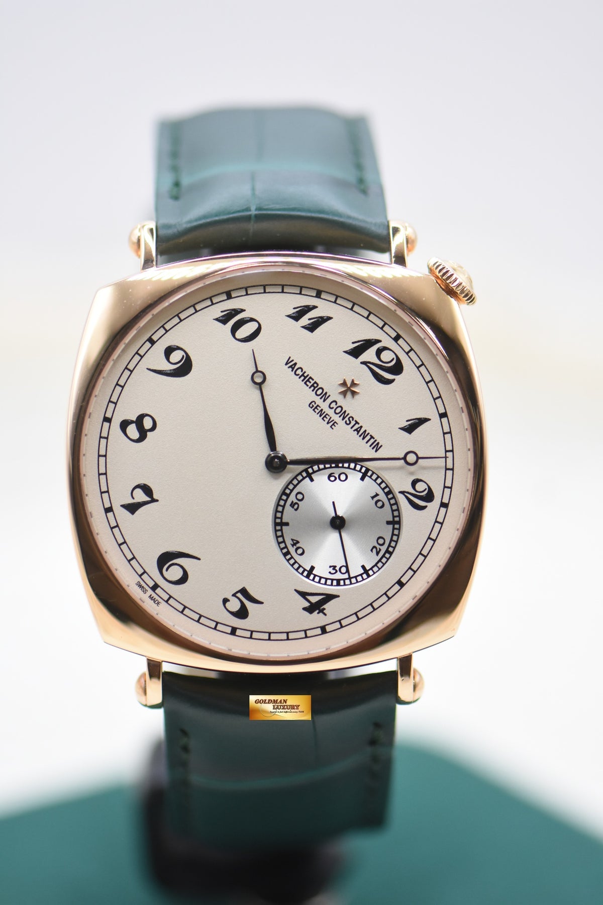 VACHERON CONSTANTIN HISTORIQUE AMERICAN 1921 ROSE GOLD MANUAL 82035R (NOS)