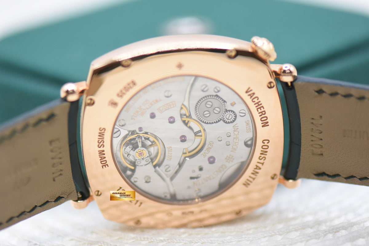 VACHERON CONSTANTIN HISTORIQUE AMERICAN 1921 ROSE GOLD MANUAL 82035R (NOS)