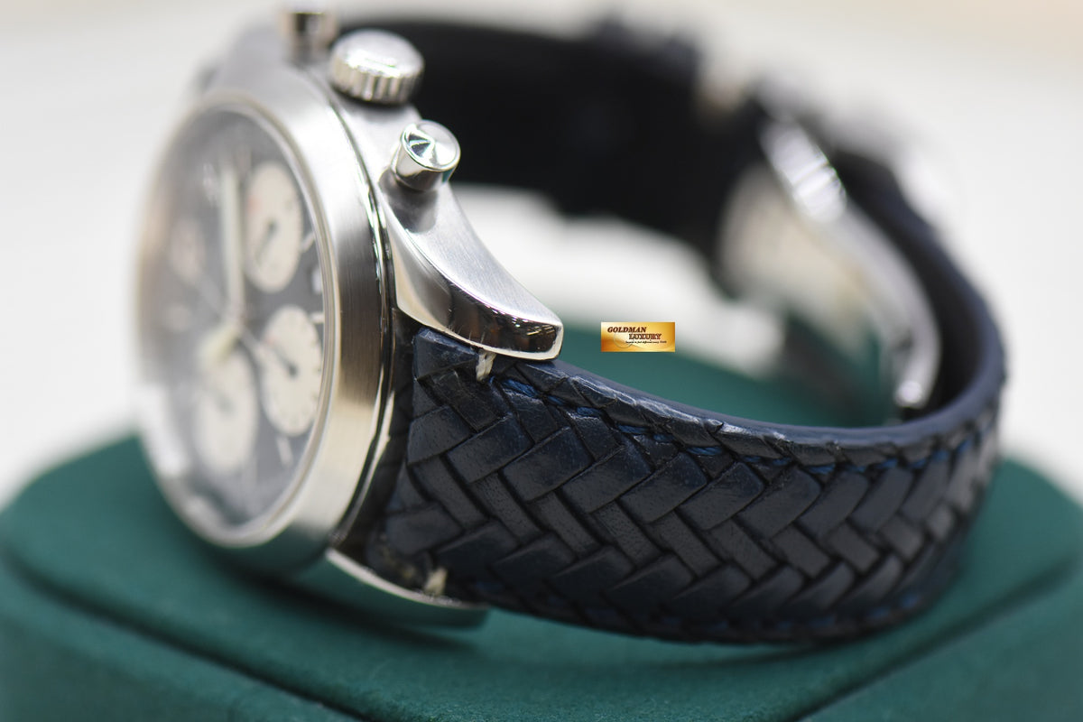 GIRARD PERREGAUX SPORT CLASSIQUE 2000 CHRONOGRAPH 40mm STEEL IN LEATHER BLUE AUTOMATIC 4956 (MINT)