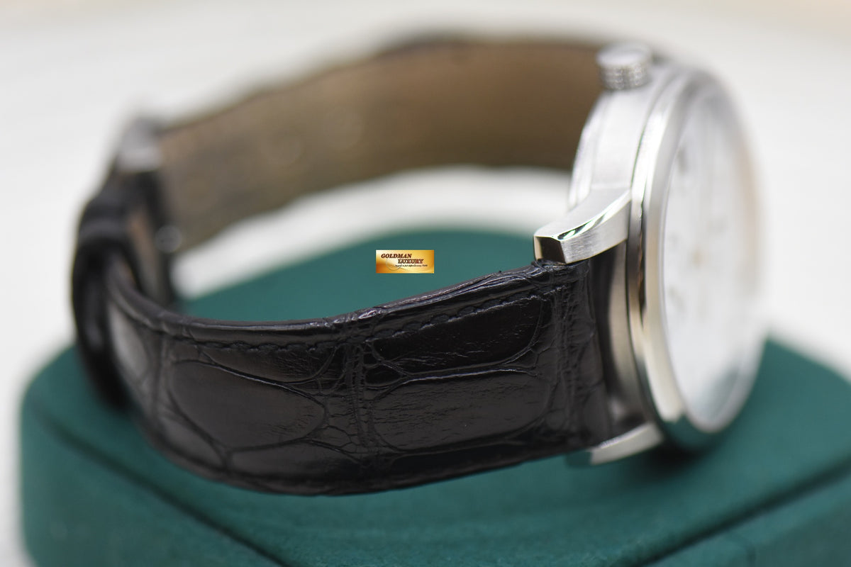 UNION GLASHUTTE TRADITION REGULATOR 39mm STEEL WHITE DIAL AUTOMATIC (NOS)