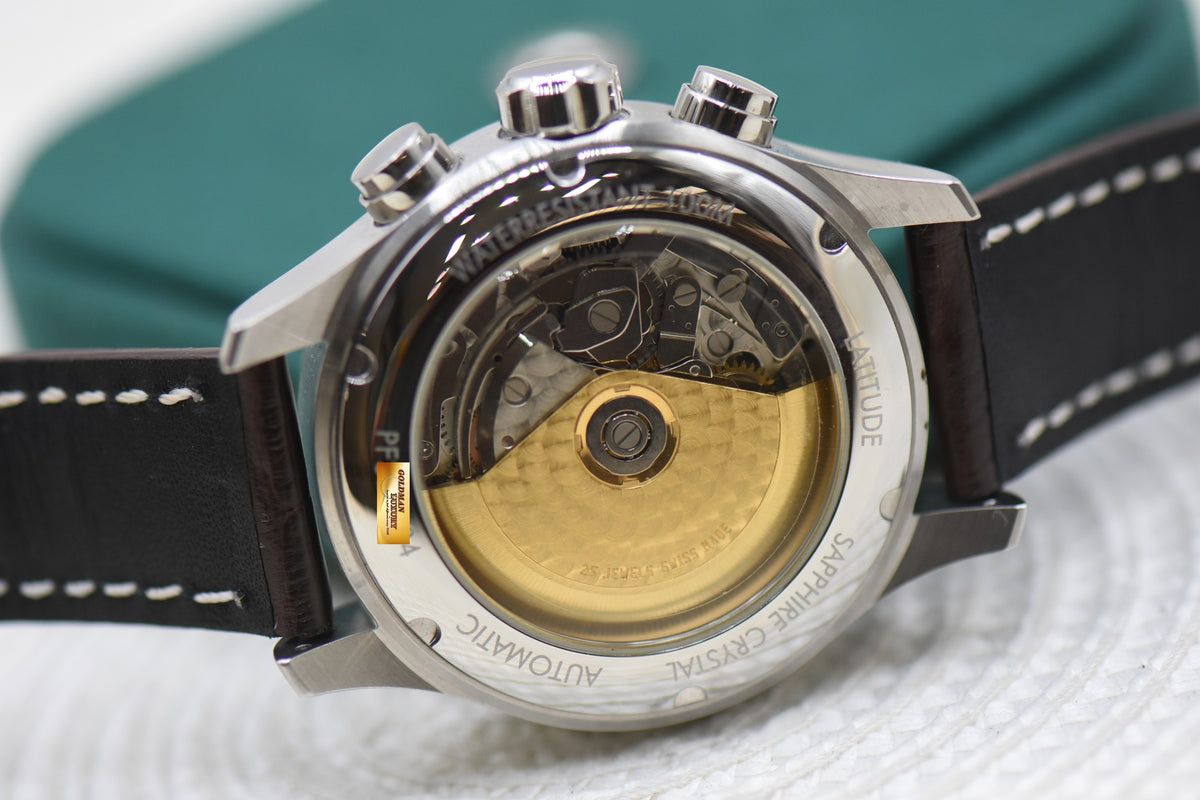 LATITUDE DAY-DATE CHRONOGRAPH 42mm STEEL AUTOMATIC (MINT)