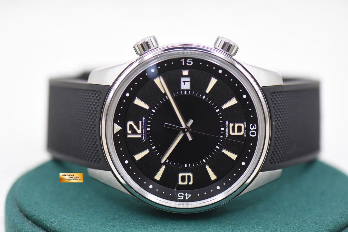 JLC JAEGER LeCOULTRE POLARIS DATE 42mm STEEL IN RUBBER STRAP AUTOMATIC Q9068670 (MINT)
