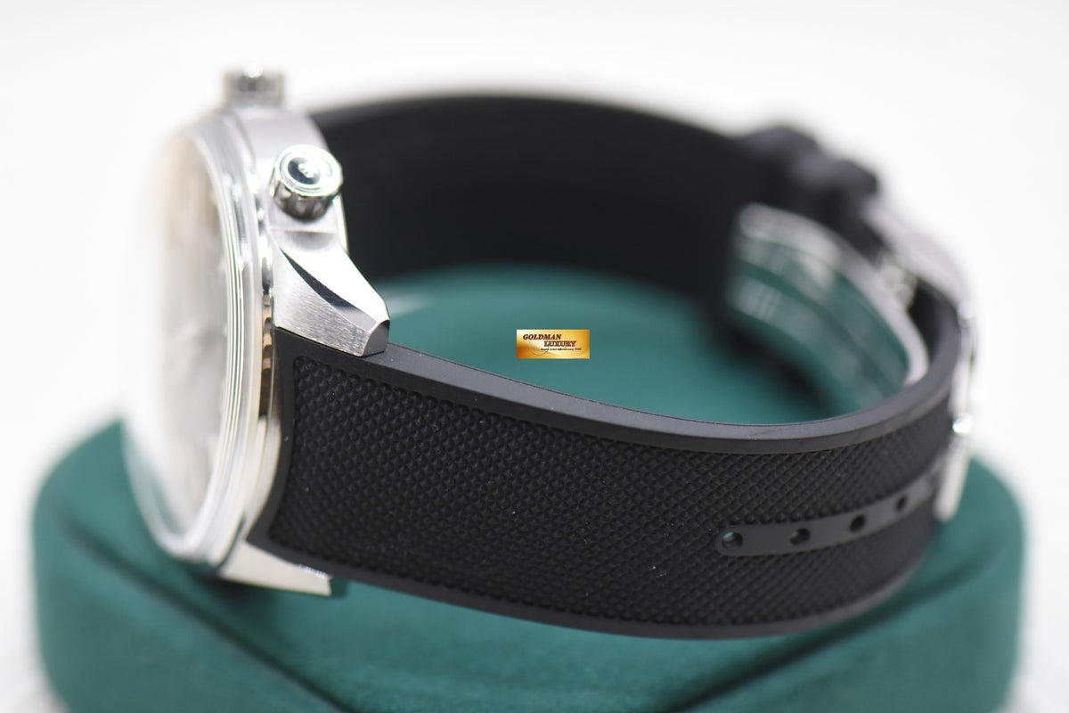 JLC JAEGER LeCOULTRE POLARIS DATE 42mm STEEL IN RUBBER STRAP AUTOMATIC Q9068670 (MINT)