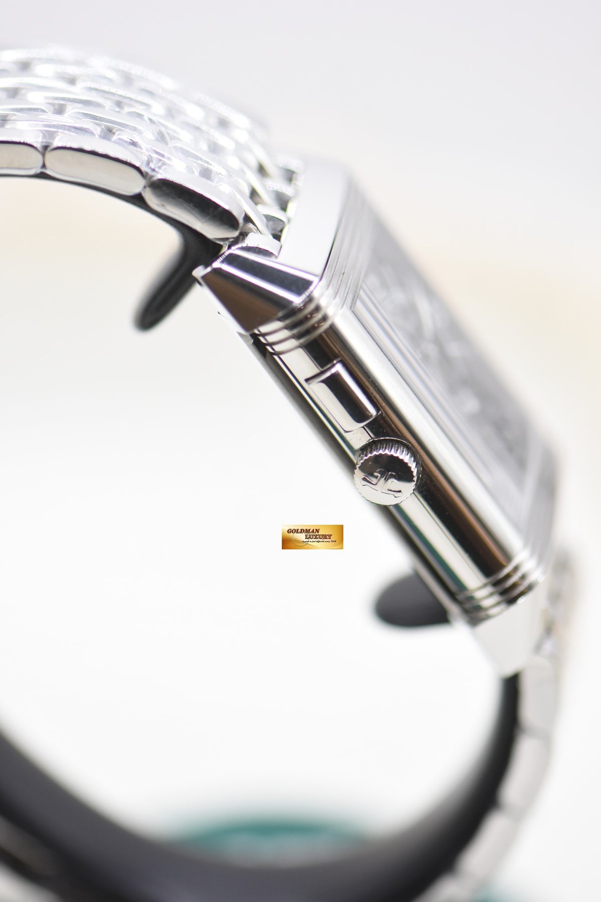 JLC REVERSO DUOFACE SMALL SECONDS MEN’S STEEL BRACELET MANUAL WINDING Q2718110 (MINT)