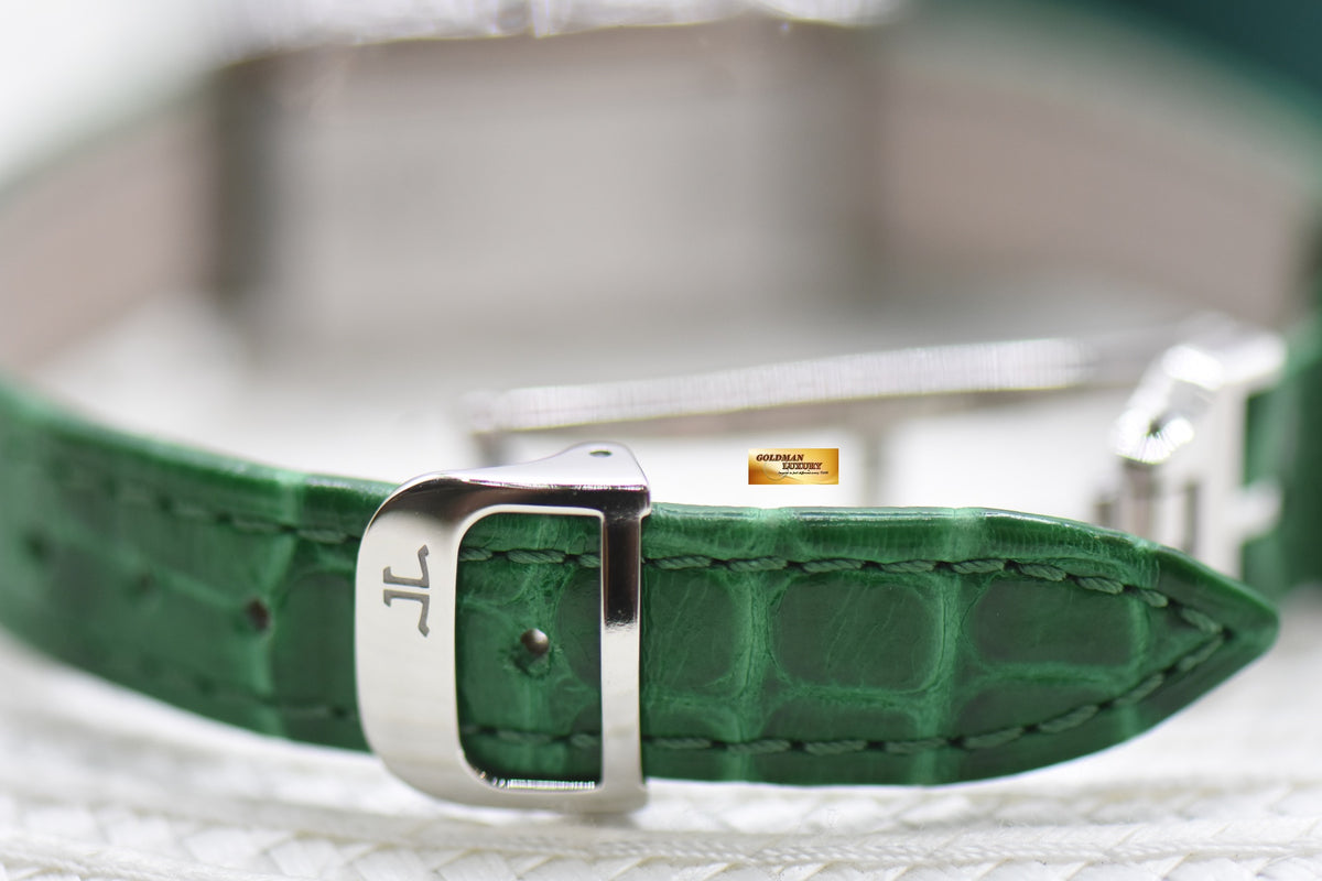 JLC REVERSO LADIES CLASSIC DUETTO STEEL DIAMOND MANUAL Q2668412 (MINT)
