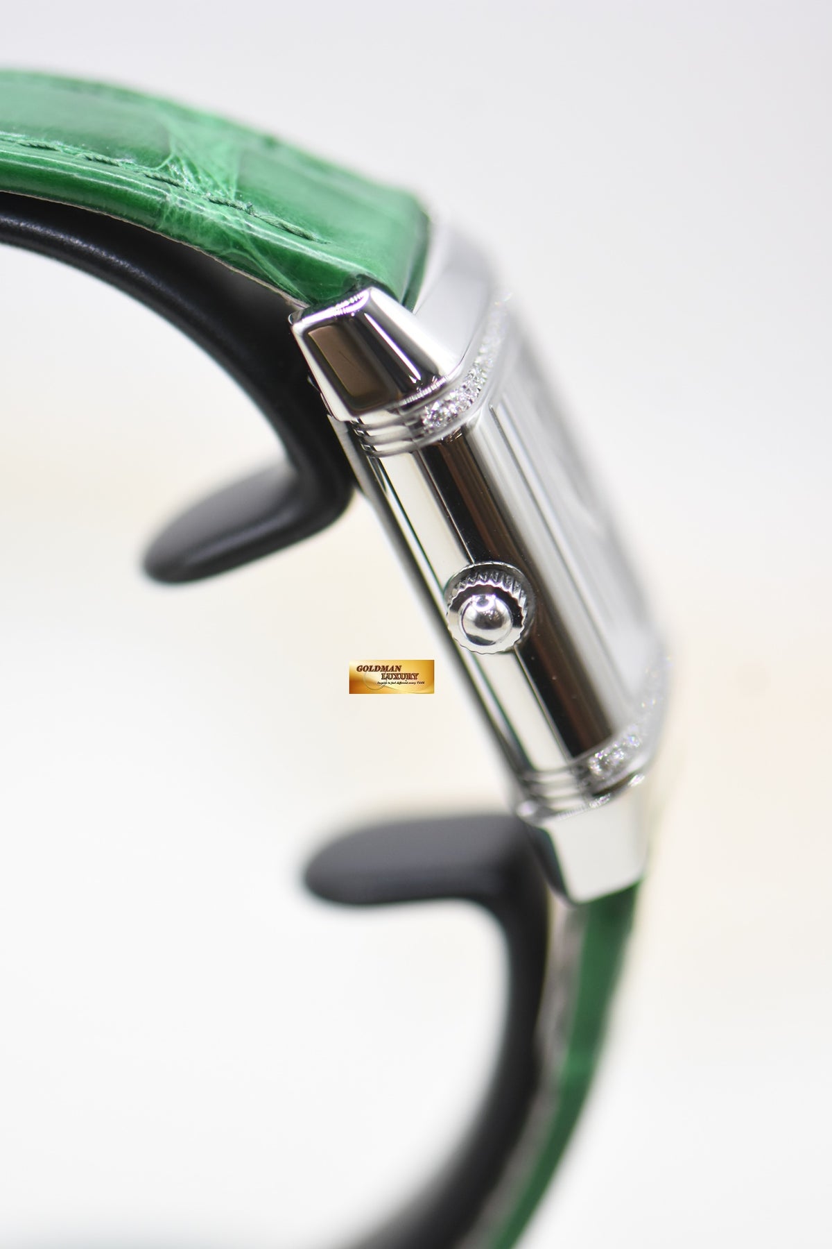 JLC REVERSO LADIES CLASSIC DUETTO STEEL DIAMOND MANUAL Q2668412 (MINT)