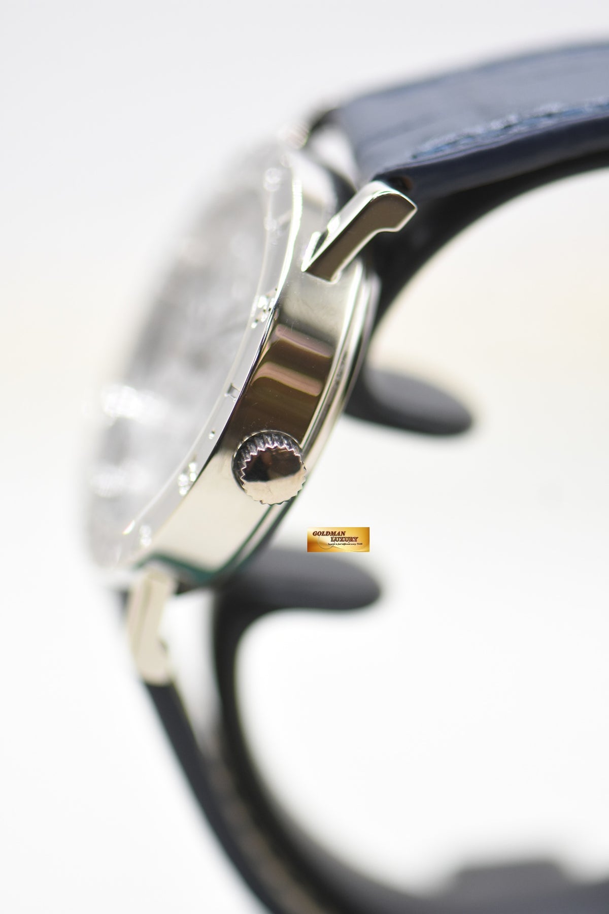 BVLGARI BVLGARI SQUELETTE SKELETON DIAL WHITE GOLD IN LEATHER AUTOMATIC BB33GLSKW (MINT)